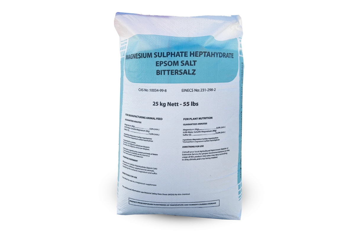 Сульфат магнію семиводний, 25 кг